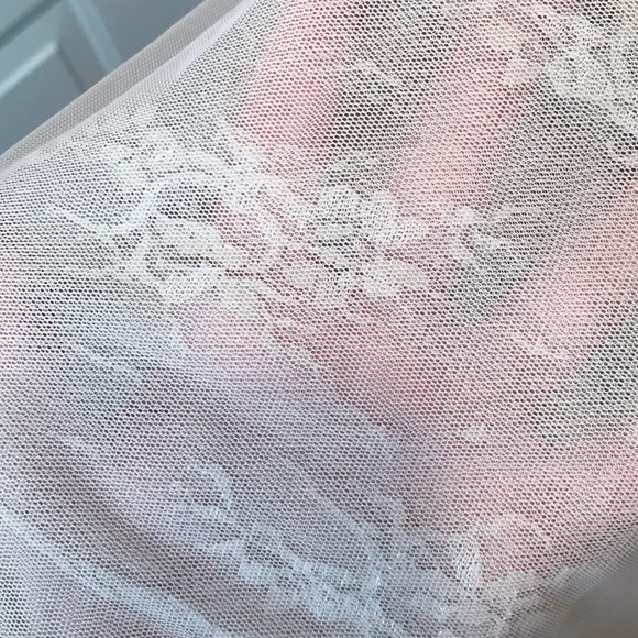 Tan Beige Mid Length Layered Tulle Skirt - Picture 8 of 10